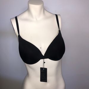 Kiss Lace Womens Black Underwire Bra Size 34C